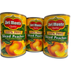 Del Monte, Sliced Peaches, Yellow Cling Peaches in 100% Fruit Juice-3pack