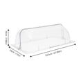 thumbnail image 2 of Fichiouy 4 Pcs Chafing Dish Cover for Half Size 1/1 Chafing Dish Roll Top Serving Platter Cover for Cake Cupcake, 2 of 12