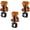 3Pcs-A, variant on Electric Tool Waist Hook, Self-Locking Tool Belt Holders for Drills and Hammers, Quick Draw Metal Waist Hanger, Drill Belt Clip for Carrying Multiple Hand Tools