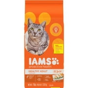 Angle View: Iams ProActive Healthy Adult Original Chicken Dry Cat Food