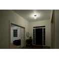 thumbnail image 6 of Kichler Winslow 8.5" 1 Light Brushed Nickel Semi-Flush Mount Light with Clear Seeded Glass, 6 of 9
