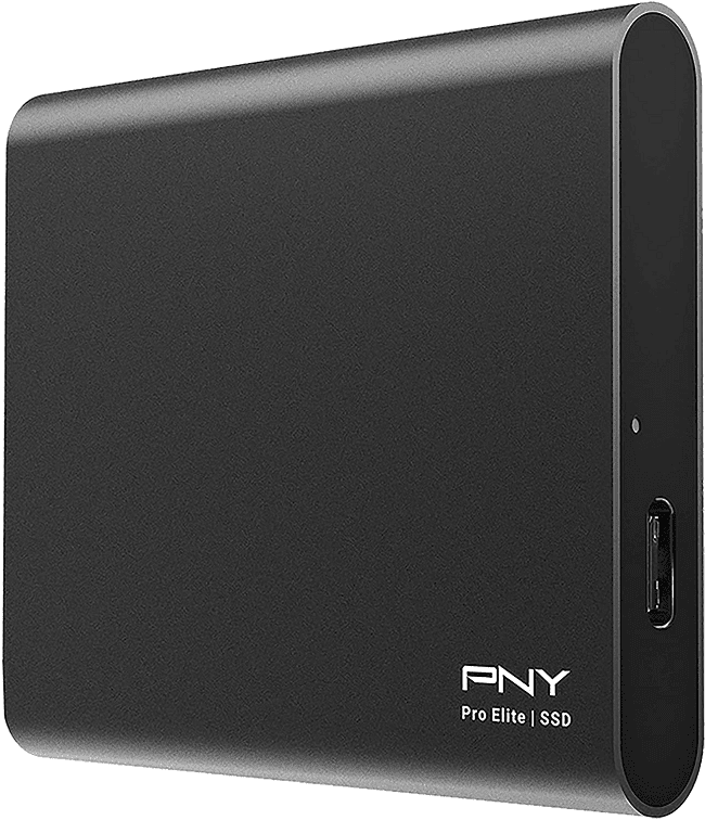 PNY PSD0CS20601TBRB Pro Elite 1TB USB 3.1 Gen 2 TypeC Portable Solid