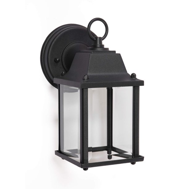 CORAMDEO Outdoor LED Wall Sconce Light for Porch, Patio, Wet Location, Built in LED gives 75W of