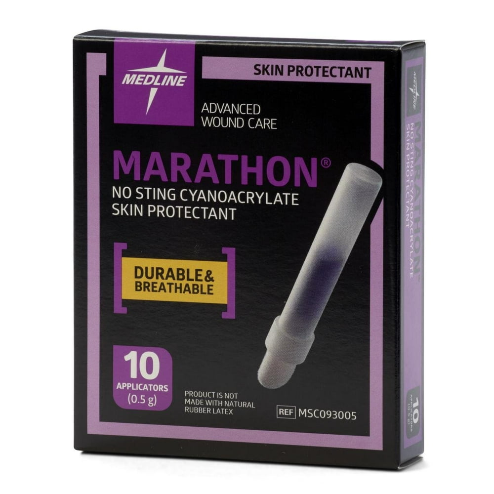 Medline MSC093005 Marathon Liquid Skin Protectant, 0.5 g (Pack of 10