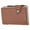 Apricot, variant on Mens Wallet Automatically Pop-up Anti-Magnetic PU Leather Wallet with Card Slots Blue