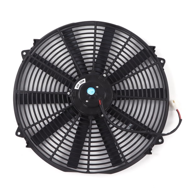 Ventilador de Refrigeración del Radiador Eléctrico Ventilador de Refrigeración del Radiador Ventilador Eléctrico de Radiador Ventilador Eléctrico Delgado Universal de 16 ANGGREK Otros