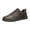 Brown, variant on AUDeals Men Women Height Increasing Leather Sneakers Platform Low Top Chunky Lace Up Walking and Tennis Shoes