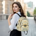thumbnail image 6 of FORMRS Mini Backpack Purse for Women Travel Daypack Casual Shoulder Bag, Floral Birds Pattern, 6 of 7