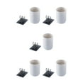 thumbnail image 1 of serony 2Pcs/set Wall-mounted Toothbrush Holder Organizer Toothbrush Holder Organizer Environment-friendly Environment-friendly Plastic Toothpaste Wash Cup Mug White 5Set, 1 of 6