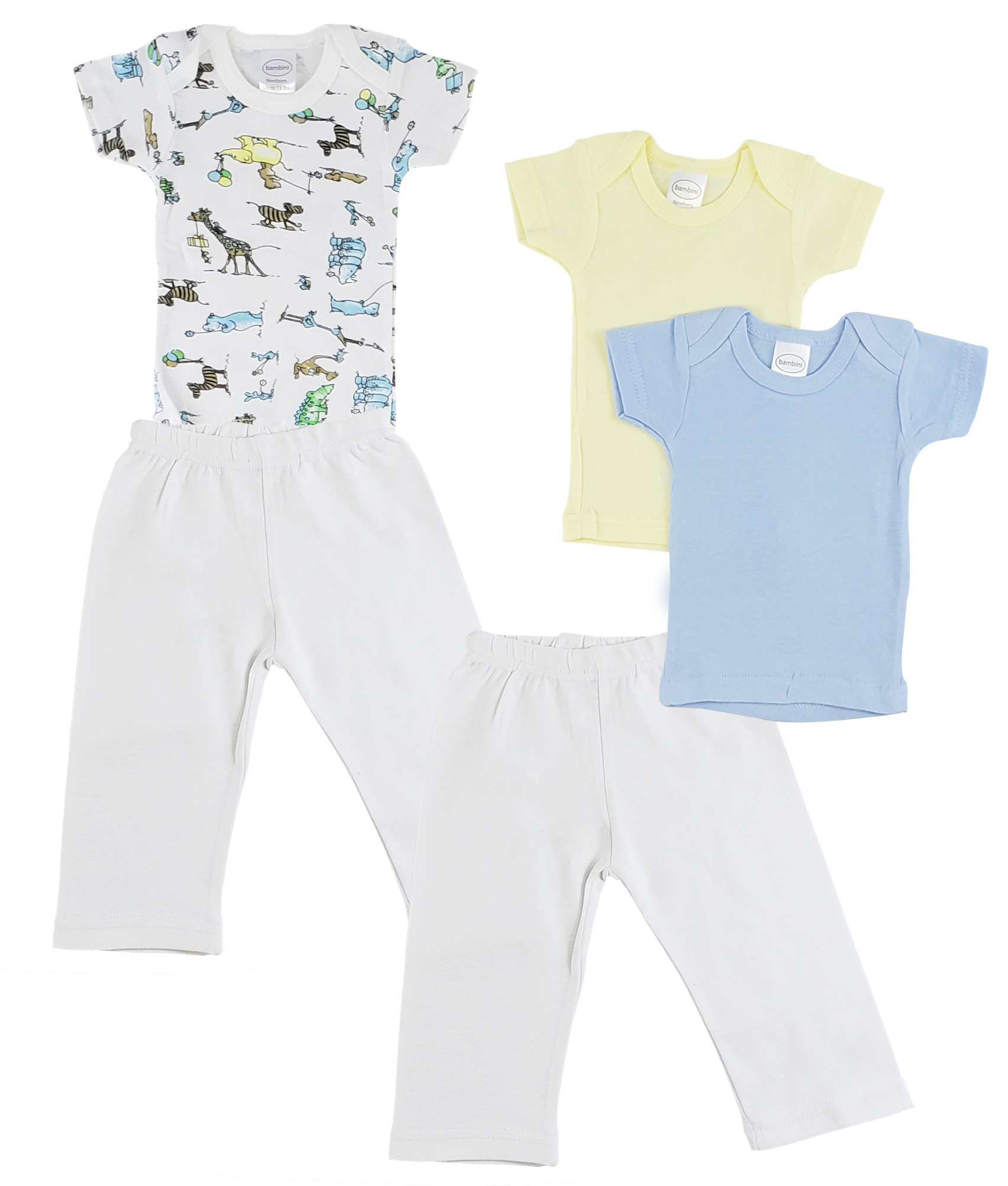 Essentials 6-pack Short-sleeve Bodysuit business-suit-dress-sets Bambino