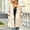 A# Beige, variant on Women's Solid Color Bust Pocket Cardigan Wool Sweater Coat Hooded Recreational Long Sleeve Female Outwear Beige 12