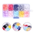 thumbnail image 3 of 200pcs Heart Shaped Mask Lanyard Buckle Mask Rope Buckle Mask Band Button, 3 of 7