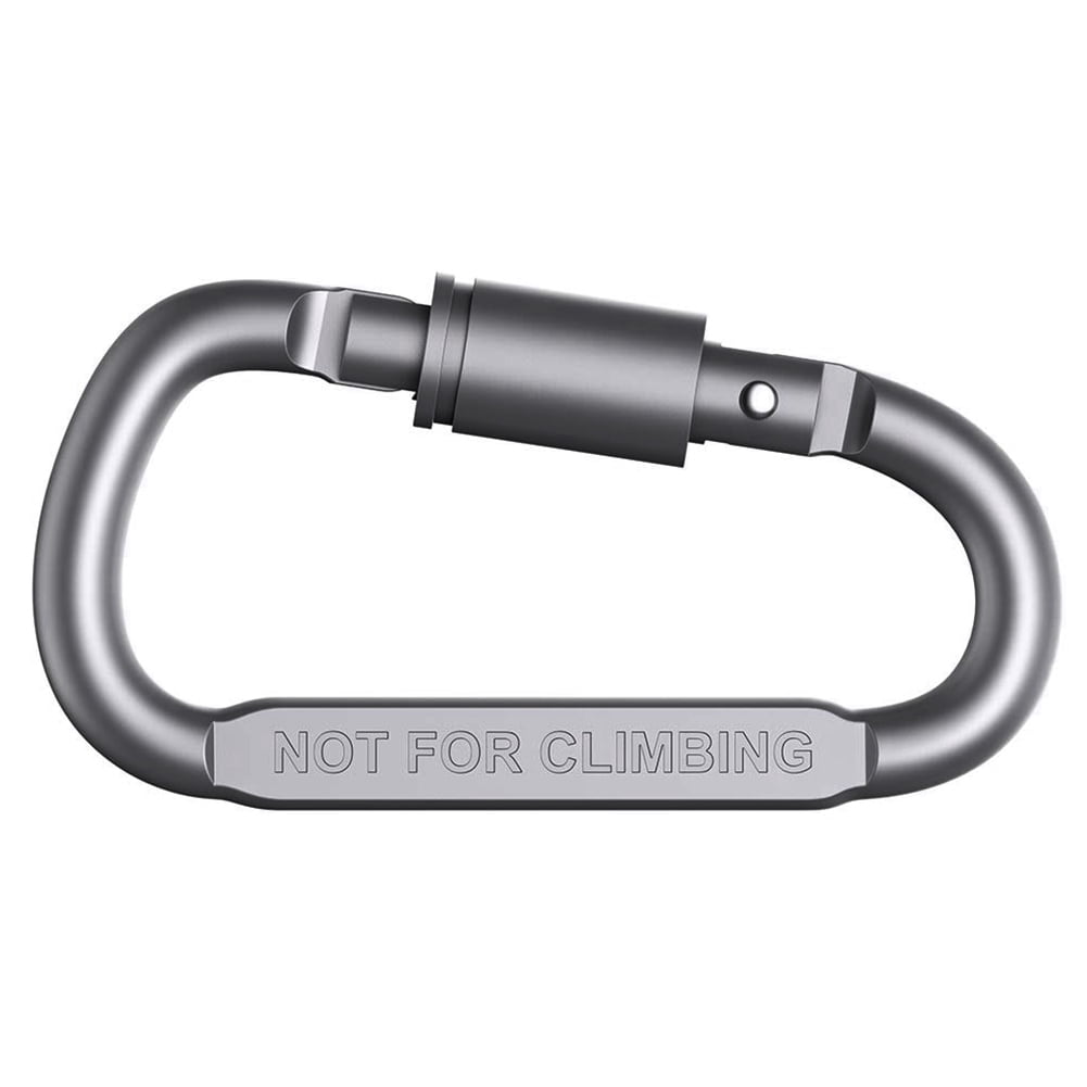 D Ring Carabiner Rock Climbing 1pc Stainless Steel Buckle Clip Outdoor Sports 