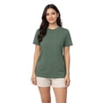 thumbnail image 3 of Milltex Men’s Lightweight Premium Cotton T-Shirt | 100% Combed Cotton, Short Sleeve Tee with Side Seam, Shoulder Taping & Soft Hand Feel, 3 of 4