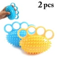 thumbnail image 2 of Coofit Finger Balls Rubber Soft: 2PCS Squeeze Balls Hand Exercise Balls Hand Grip Balls, 2 of 10