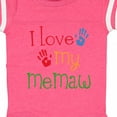 thumbnail image 4 of Inktastic I Love My Memaw Girls Baby Bodysuit, 4 of 5