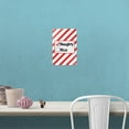 thumbnail image 2 of Naughty Not Nice Christmas Funny Home Business Office Sign, 2 of 3