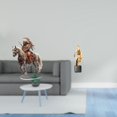 thumbnail image 2 of Letrero de escritorio Home Knight, adorno acrílico, estatua de resina, arte abstracto, escultura moderna, decoración impermeable, ideal para estanterí, 2 of 8