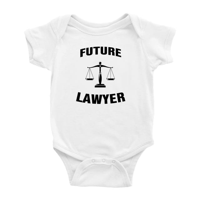 Future Avocate Justaucorps Bébé Amusants Garçon Fille Unisexe