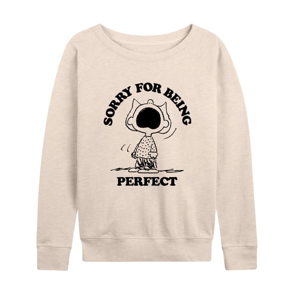 Peanuts - Sally Perfect - Women's Lightweight French Terry Long Sleeve Shirt
