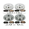 thumbnail image 3 of Power Stop Front and Rear Stock Replacement Brake Pad and Rotor Kit KOE2303, 3 of 8