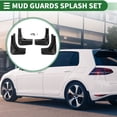 thumbnail image 2 of Unique Bargains Guardabarros Splash 1 Juego de Guardabarros para Volkswagen GTI (Hatchback) 2015-2017, 2 of 6