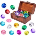 thumbnail image 1 of Jinsinto Pool Diving Gems Toys 10 pcs Big Colorful Diamonds Set, 1 of 5