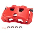 thumbnail image 3 of TRQ Front Right Brake Caliper w/Bracket Performance Red Passenger Side Compatible with 2012-2020 Ford F-150, 3 of 4