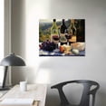 thumbnail image 3 of GOSMITH A Wine Tasting Canvas Wall Art Print, Wine Artwork, 3 of 4