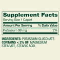 thumbnail image 3 of Spring Valley Potassium Dietary Supplement Caplets for Heart Health, 99 mg, 500 Count Value Size, 3 of 12