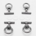 thumbnail image 4 of For Multivan T5 T6 Car Nut Locking Rail Load Fixing 7H5883189E Silver Fixing Eye Bolt Lashing Eye, 4 of 5