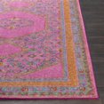 thumbnail image 2 of Hauteloom Lustre Wool Living Room, Bedroom Area Rug - Traditional - Magenta, Burnt Orange, Green - 2' x 3', 2 of 18