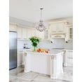 thumbnail image 2 of CWI Lighting Princess 3 Light Transitional Metal Mini Chandelier in Chrome, 2 of 6