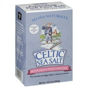 Celtic Sea Salt Pink Potassium Cave Salt 10.6 Oz (300 G) - Extra Fine Grain, Natural, Light In Sodium - For Shaker Jar, Salty, 10.6 Oz (Pack of 1)