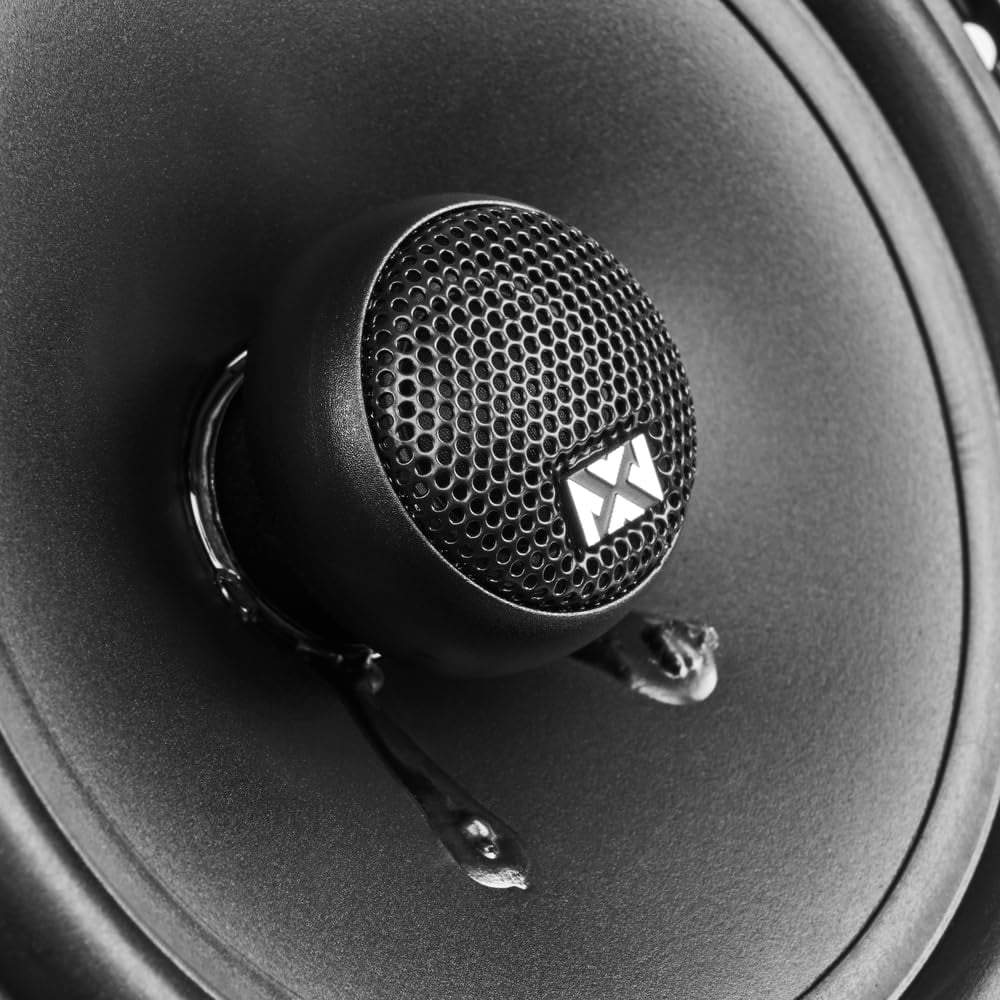 NVX Front Door 6.5" Coaxial Car Speaker Upgrade Pack for 1987-1996 Ford F-250 F-350 F-150 540W Peak