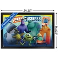 thumbnail image 3 of Disney Monsters at Work - Funny Business Wall Poster, 14.725" x 22.375", Framed, 3 of 3
