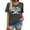 Dark Gray, variant on Dance Mom Shirts Women Killin' This Dance Mom Thing T Shirt Funny Dance Mama Casual Short Sleeve Tee Tops Neck Shirts for Women Ringer Tee T Shirt Women Short Sleeve