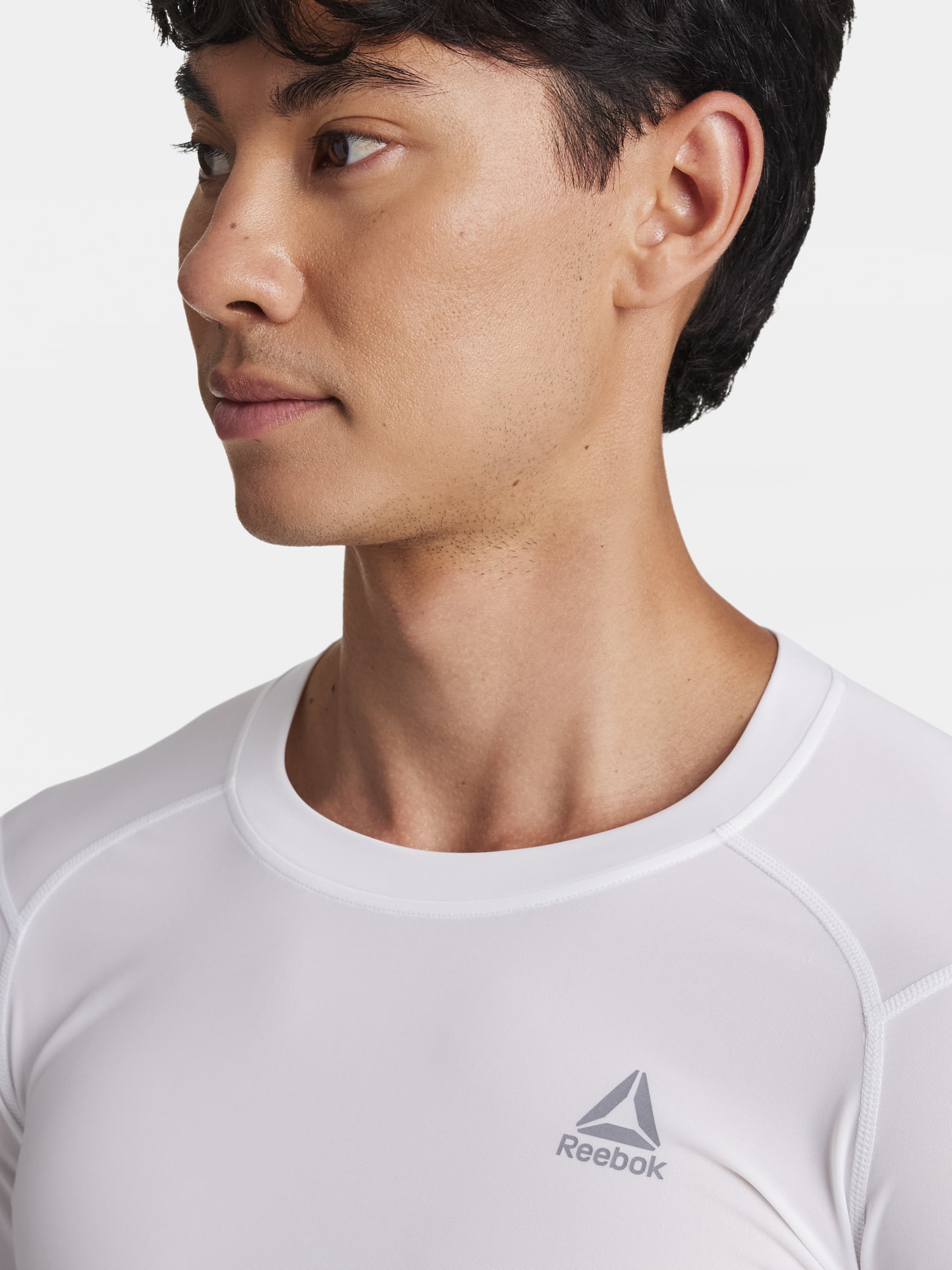 Reebok Men's and Big Men's Kinetic Compression Long Sleeve Top, Sizes XS-5XL