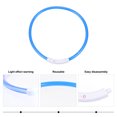 thumbnail image 3 of WEUVEB Collar Para Azul Con LED Recargable Por USB Para Mayor, 3 of 7