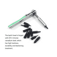 thumbnail image 4 of 12 Pcs Ensemble de Tournevis à Cliquet Bidirectionnel Portable Outils à Main à Cliquet Multi-Tournevis Portables, 4 of 5