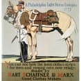 thumbnail image 3 of Edward Penfield 12x12 Black Modern Framed Museum Art Print Titled - A Philadelphia Light Horse Trooper, 1775 (1890-1907), 3 of 5