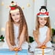 thumbnail image 5 of Sombreros de fiesta con corona de papel de Navidad para niños, diademas ajustables con corona de papel, juego de clases para fiestas de Navidad, 5 of 6