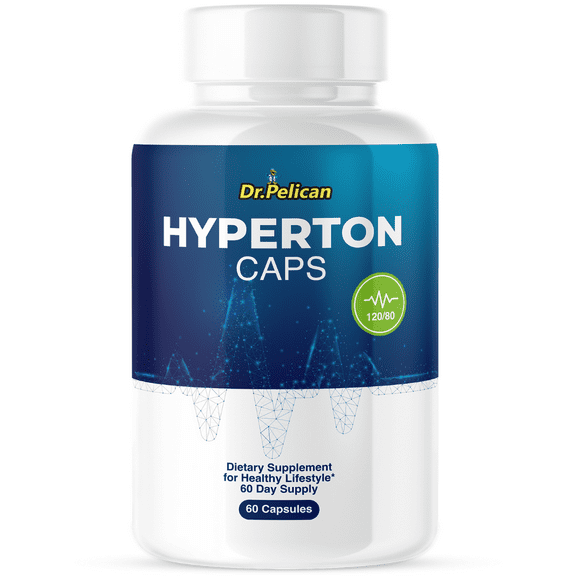Hyperton Caps- Blood Support- 60 Capsules