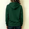 thumbnail image 4 of Sewkxo Womens Zip Up Hoodies Long Sleeve Fall Oversized Sweatshirts Y2K Jacket with Pockets 2026 Fashion Clothes,Dark Green M, 4 of 7