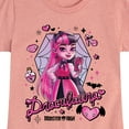 thumbnail image 3 of Monster High - Draculaura Spider Webs - Toddler & Youth Girls Short Sleeve Graphic T-Shirt, 3 of 5