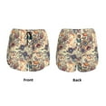 thumbnail image 6 of Uemuo Floral With Birds Pattern Women's Athletic Shorts High Waisted Running Shorts with Liner Pockets Gym Elastic Workout Shorts-X-Large, 6 of 9