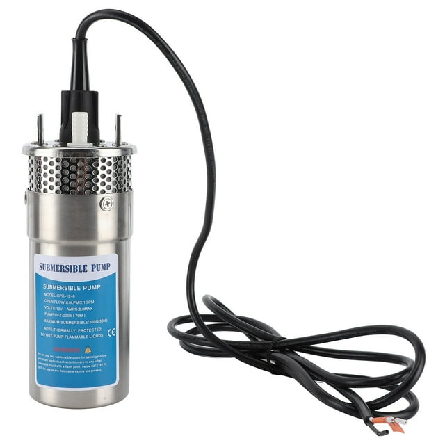 Bomba sumergible solar Jadeshay 12 V 96 W Bomba de agua transferencia fácil de usar