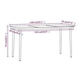 thumbnail image 4 of Bowery Hill Contemporary Garden Dining Set in Gray and Black, 4 of 11