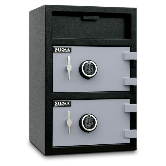 Mesa Safe 3.6 cu. ft. Cash Depository Safe with Dual Doors Stacked, MFL3020EE