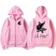 thumbnail image 4 of Sudadera con capucha de rapero Lil Peep para hombre y mujer, abrigo de gran tamaño con cremallera, ropa de calle, moda Hip Hop, 4 of 4